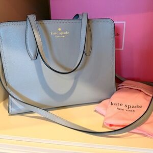 Kate Spade Satchel-Muted Blue